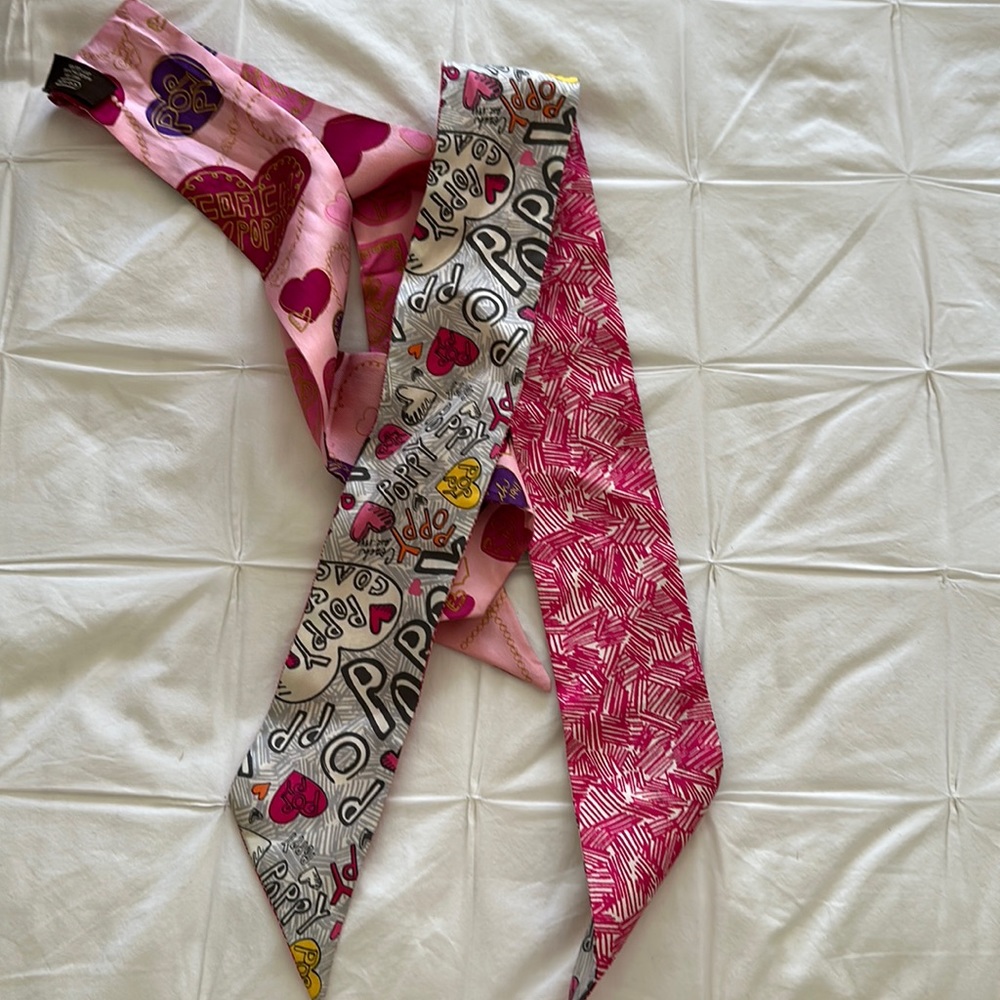 Vintage Coach Poppy Ties